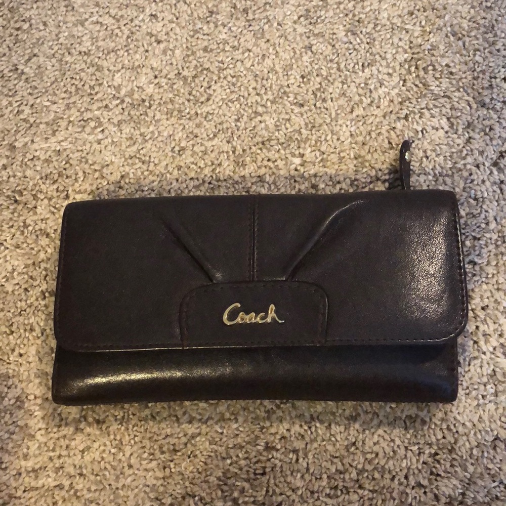 Coach snap wallet